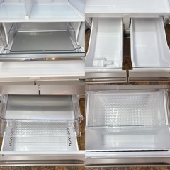 I420 🌈 ジモティー限定価格！美品♪ HITACHI 冷蔵庫（470L 右開き） ⭐ 動作確認済 ⭐ クリーニング済の画像