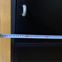 カラーボックス　　   黒　　1.79m  x  0.475 x 0.393の画像
