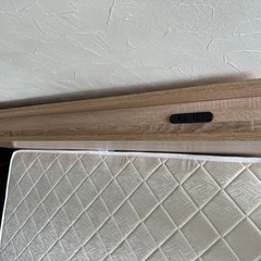 配達可【ダブルベッド】クリーニング済【管理番号11211】金の画像