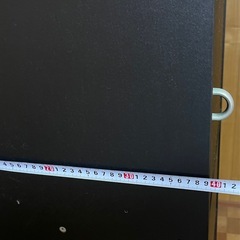 カラーボックス　　   黒　　1.79m  x  0.475 x 0.393の画像