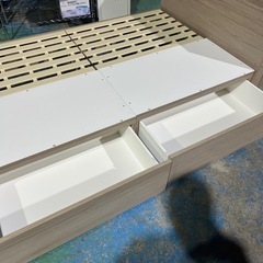 ニトリ セミダブル ベッドフレーム【極美品❗️】の画像