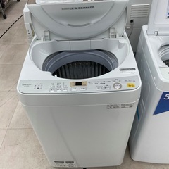 ◇ドリーム尼崎1号館◇【ジモティー割引対象商品】シャープ 6kg洗濯機 ES-GE6C 2019年製の画像