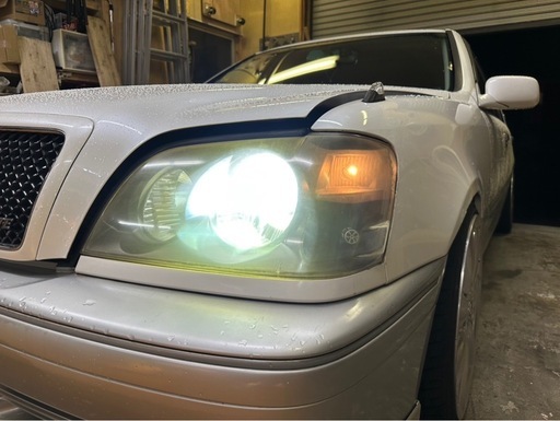 JZS171 17クラウンアスリートV　ヘッドライト