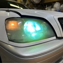 JZS171 17クラウンアスリートV　ヘッドライト の画像