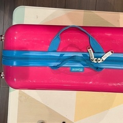 リトローリーキッズトランク　キャリーバッグの画像