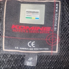 KOMINE バイクウエアーの画像