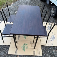 ダイニングセット　メーカー不明の画像