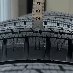  145/80R12 80/78N BRIDGESTONE W300 NewCarrow スタッドレスタイヤ ホイール4本セットの画像