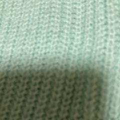 BB) LOWRYS FARM ミントグリーンニットの画像