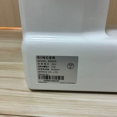 ★超美品★SINGER Amity 電動ミシン☆保証書付きの画像