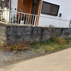 【外構】施工相談 ブロック塀撤去 新設