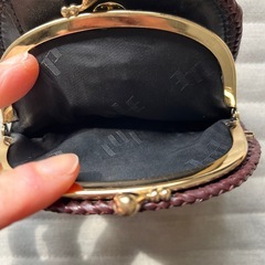 未使用本革財布の画像