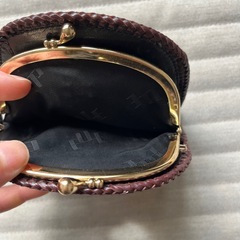 未使用本革財布の画像
