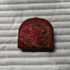 未使用本革財布の画像