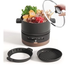 1人用の電気鍋やグリルの販売をしています。の画像