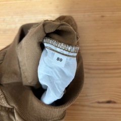 コーデュロイショートパンツ　80の画像