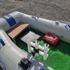 ゴムボート・パプリカ305 ホンダ2馬力船外機フルセットの画像