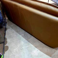 札幌ファニシング ソファ サンフラワー3P 牛革 3人掛けの画像