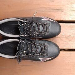 ミズノ　ジュニアサッカースパイク　アルファ22センチの画像