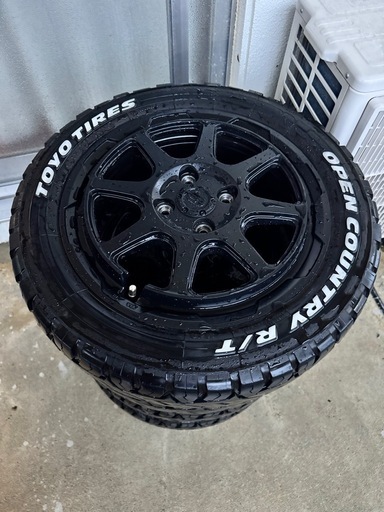 ★美品★ウエッズ　スタッドベルグ　オープンカントリーR/T ホワイトレター 165/60-15 タイヤ　ホイール　4本セット