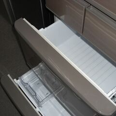 （★1台限り★ジモティー特典あり★どっちでもドアの）シャープ　5ドア冷蔵庫４１２L　２０２２年製　SJ-X416J-T　60ｃｍ幅　ブラウン　真ん中冷凍室　自動製氷付き　高く買取るゾウ八幡東の画像