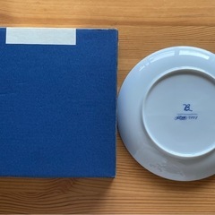 丸皿　クリスマスプレートの画像