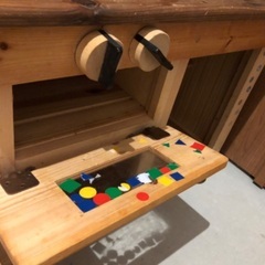 おもちゃ　ままごとキッチン　手作り　木製の画像