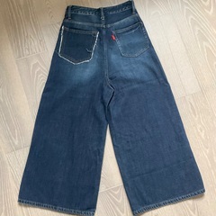 レディース ワイドジーンズ S デニムの画像