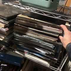 レコード大量の画像