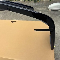 80ヴォクシー TRD フロントスポイラー 後期ZS TOYOTA ブラックの画像