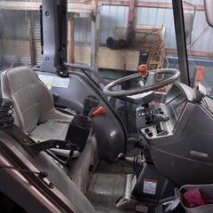 値段交渉有33馬力イセキトラクターエアコンフロントローダー付きGEAS333の画像