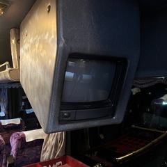 観光バスに付いてたテレビ　テレビ枠の画像