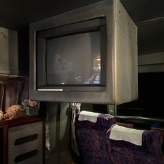観光バスに付いてたテレビ　テレビ枠の画像