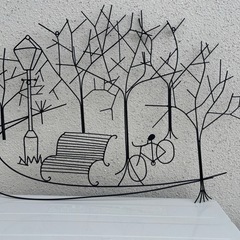 アイアンウォールアートの画像