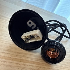 無印良品　ペンダントライト用シェード　バンブー　ラウンド　ソケット　の画像