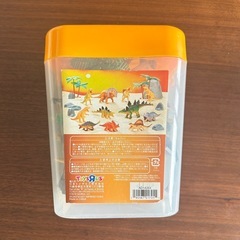 恐竜フィギュア　アニマルゾーン　恐竜プレイバケツ　トイザラス　　恐竜16ピースの画像