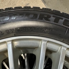 ７部山スタッドレスホイール付き　155/65R14の画像