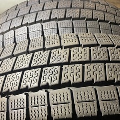 155/80r14 24年製 ウィンターマックス バリ溝 の画像