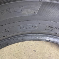155/80r14 24年製 ウィンターマックス バリ溝 の画像