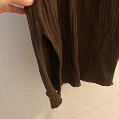  ニットワンピース 薄手 の画像