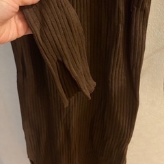  ニットワンピース 薄手 の画像