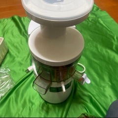 ヒューロムスロージューサー H2H-WWA11押し棒なし説明書付きの画像