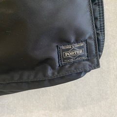 ポーター タンカー 2室 ショルダーバッグ A4可能 ブラック の画像