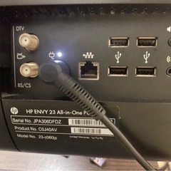 HP デスクトップパソコン　ENVY23 Intel i5-3470S RAM8GB HDD1.8TB All-in-Oneの画像