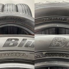 YOKOHAMA BluEarth-FE 195/60R17 17インチ 夏タイヤ 4本 23～24年製 バリ溝 60プリウス ライズ ロッキー レックス等　(STM039)の画像