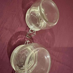 ＜無料＞　ガラス製の物入の画像