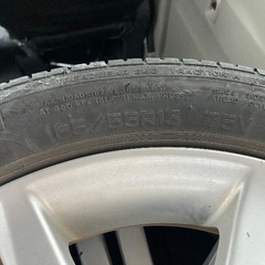 ダイハツ純正15インチアルミ 4本セットの画像