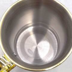 【未使用】ブッシュクラフト Bush Craft マグ ブラス キャンプ バーベキュー BBQの画像