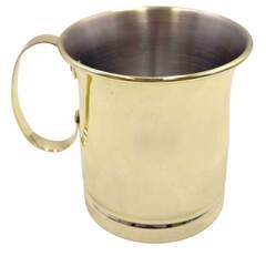 【未使用】ブッシュクラフト Bush Craft マグ ブラス キャンプ バーベキュー BBQの画像