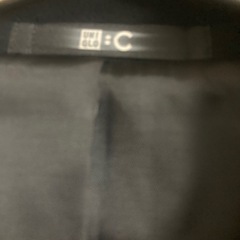 【即完売‼️今季UNIQLO:C】 ロングコート 黒 S 試着1回のみ✨9,990円→の画像